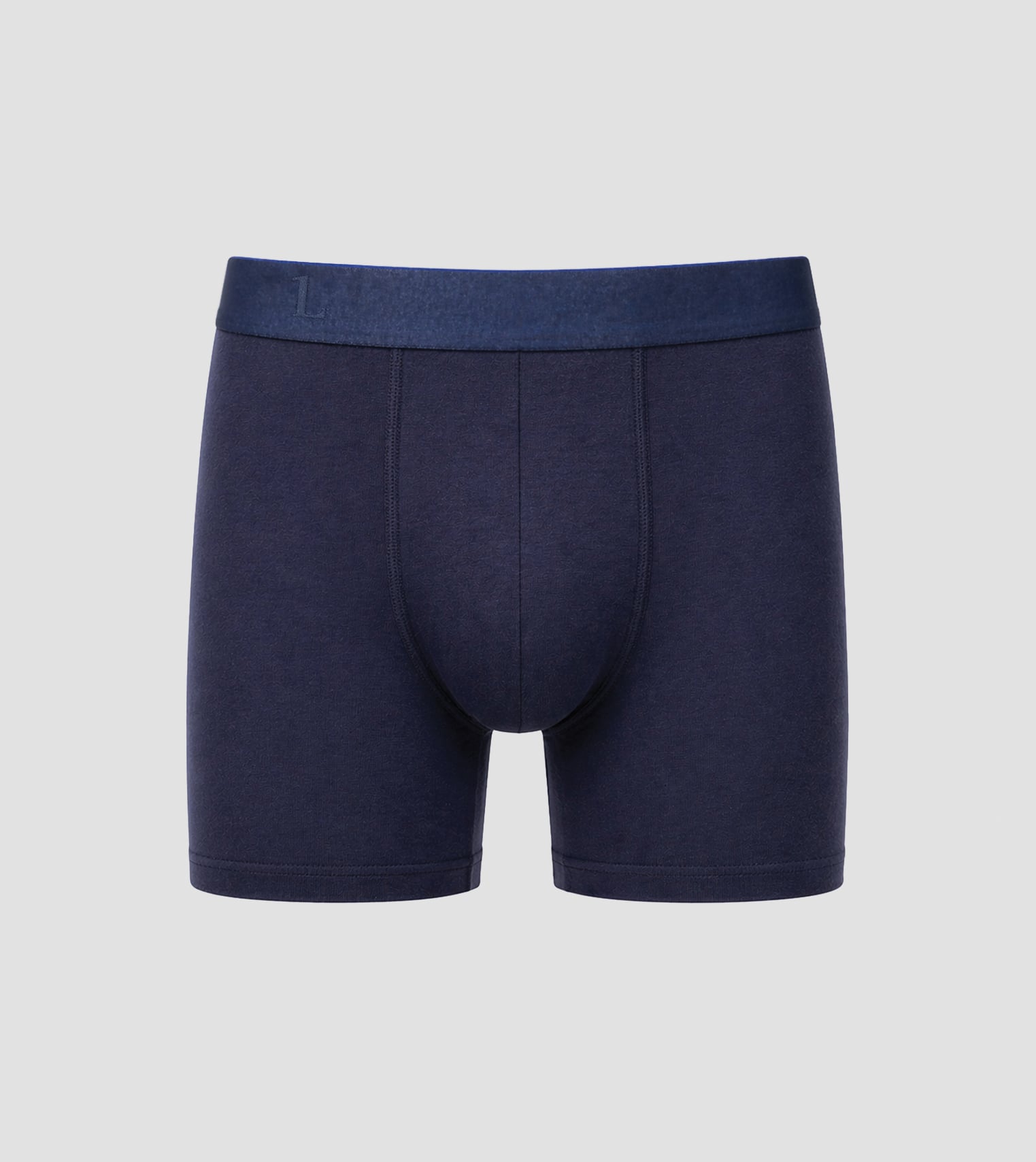 Navy Lyocell Boxer Brief